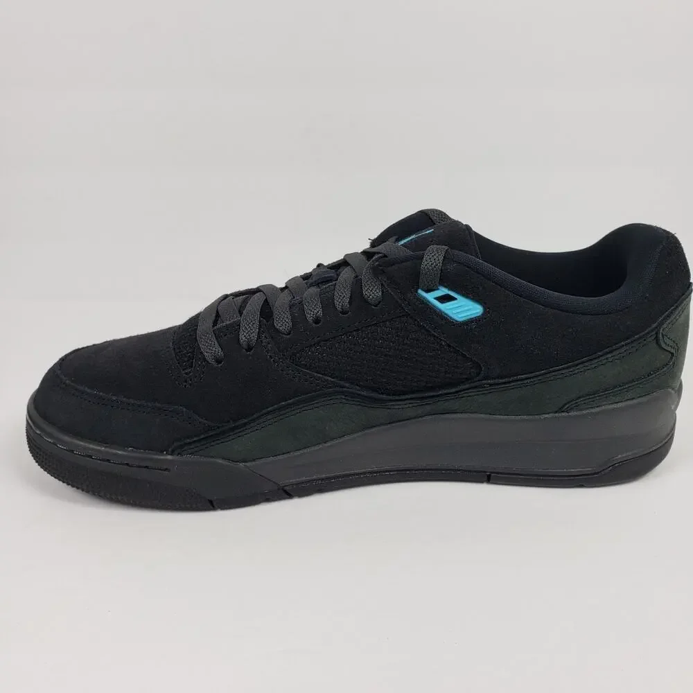 Nike Air Jordan Flight Court Mens Size 10 Black Gamma Blue Anthracite Shoes